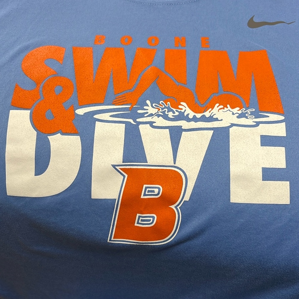 Nike Blue Swim & Dive T-Shirt